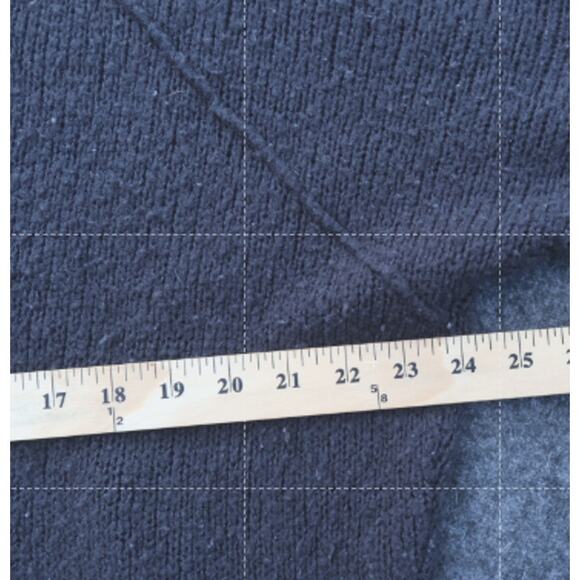 Free People Gray Sweater Scoop Neck Reglan Lagenlook Wool Blend Sp - Picture 10 of 14